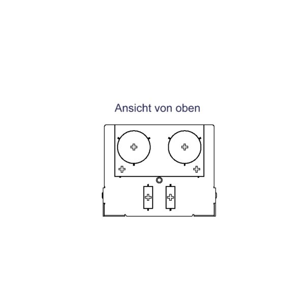Produktbild WAD 102 200  -  Wandauslass WAD Gehäuse Typ 2 für Steckdoseneinsatz